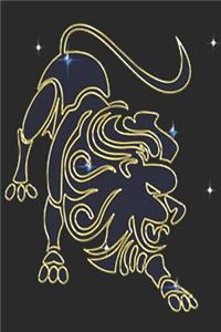 Leo Zodiac Notebook