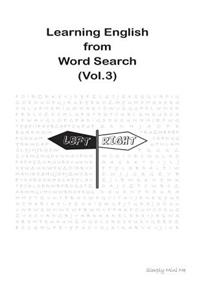 Learning English from Word Search (Vol.3)