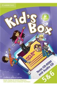 Kid's Box Levels 5-6 Tests CD-ROM and Audio CD