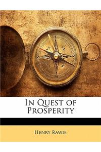 In Quest of Prosperity