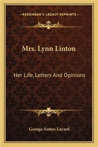 Mrs. Lynn Linton