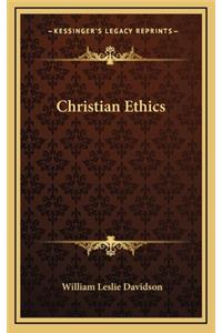 Christian Ethics