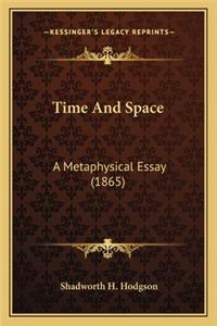 Time and Space