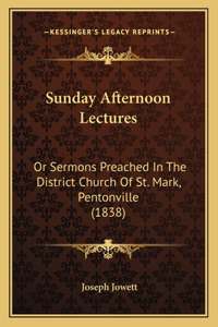 Sunday Afternoon Lectures