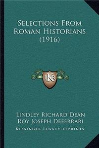 Selections From Roman Historians (1916)