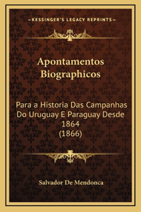 Apontamentos Biographicos