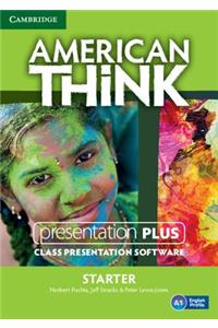 American Think Starter Presentation Plus DVD-ROM