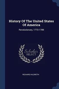 HISTORY OF THE UNITED STATES OF AMERICA: