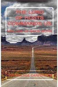 Lord of Hosts Commands Us