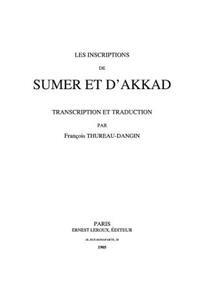 Les Inscriptions de Sumer et d'Akkad