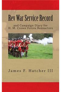 Rev War Service Record