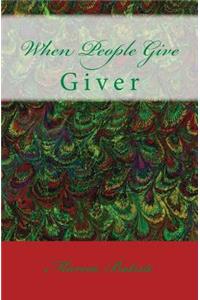 When People Give