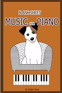 Blank Sheet Music For Piano