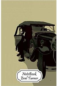 Vintage Car Small Pocket Notebook
