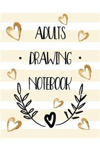Adults Drawing Notebook