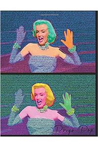 Insight: Daily Planner 2017 2018. Monthly and Hourly. by Bwm Collections (Marilyn Monroe - Pop Art)