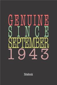 Genuine Since September 1943
