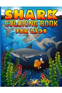 Shark Coloring Book For Kids