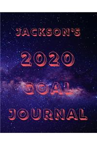 Jackson's 2020 Goal Book