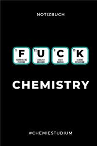 Notizbuch Chemistry #chemiestudium: A5 Geschenkbuch LINIERT für Chemie Fans - Geschenk fuer Studenten - zum Schulabschluss - Semesterstart - bestandene Pruefung - Chemiker - Studium