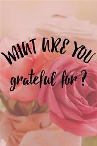 What Are You Grateful For?