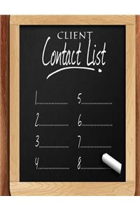 Client Contact List