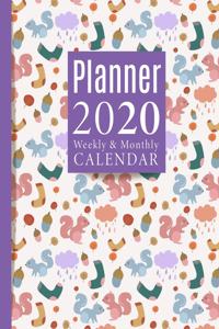 2020 Planner Weekly and Monthly