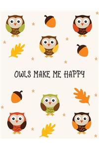 Owls Make Me Happy