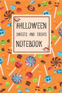 Halloween Sweets And Treats Notebook
