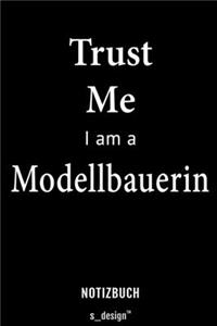 Notizbuch für Modellbauerin