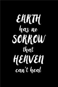 Earth Has No Sorrow That Heaven Can't Heal