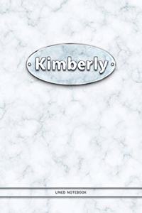 Kimberly - Lined Notebook