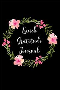 Quick Gratitude Journal