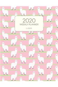2020 Weekly Planner Llama