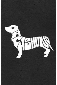 Dachshund A5 Lined Notebook