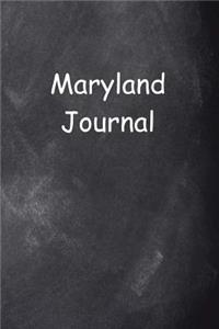 Maryland Journal Chalkboard Design