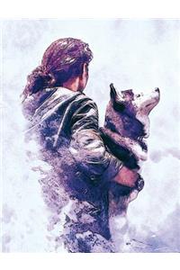 Wolf Best Friend Composition Notebook, Blank Sketch Paper