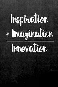 Inspiration + Imagination = Innovation
