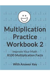 Multiplication Practice Workbook 2