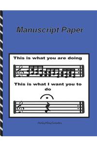 Manuscript Paper