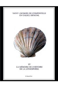 Saint-Jacques-de-Compostelle en Galice, Espagne et la mémoire de l'histoire de la lithosphère.