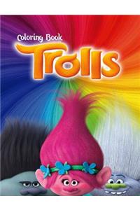 Trolls Coloring Book: Coloring Book for Kids and Adults with Fun, Easy, and Relaxing Coloring Pages