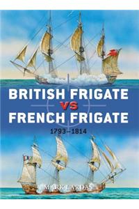 British Frigate vs French Frigate