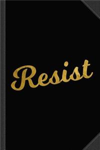 Resist Trump Journal Notebook