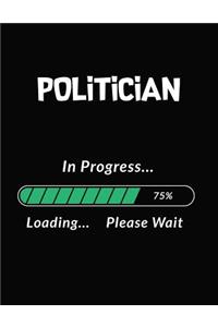 Politician in Progress Loading Please Wait