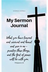 My Sermon Journal