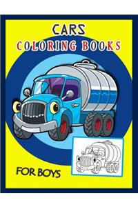 Cars Coloring Books for Boys