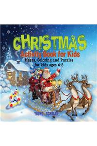 Christmas Activity Book for Kids