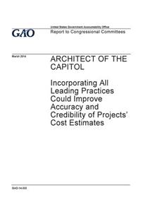 Architect of the Capitol, incorporating all leading practices could improve accuracy and credibility of projects' cost estimates