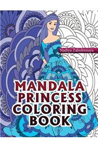Mandala Princess Coloring Book Part 1
